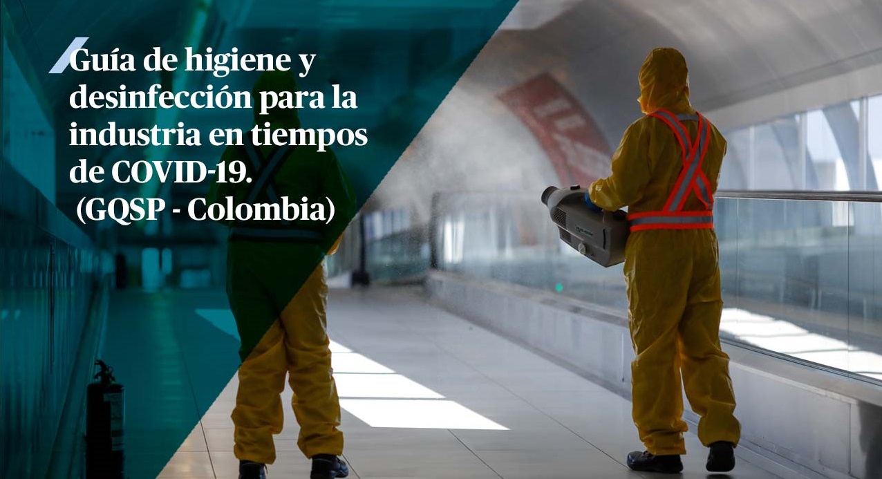 Guía de higiene y desinfección para la industria en tiempos de COVID-19