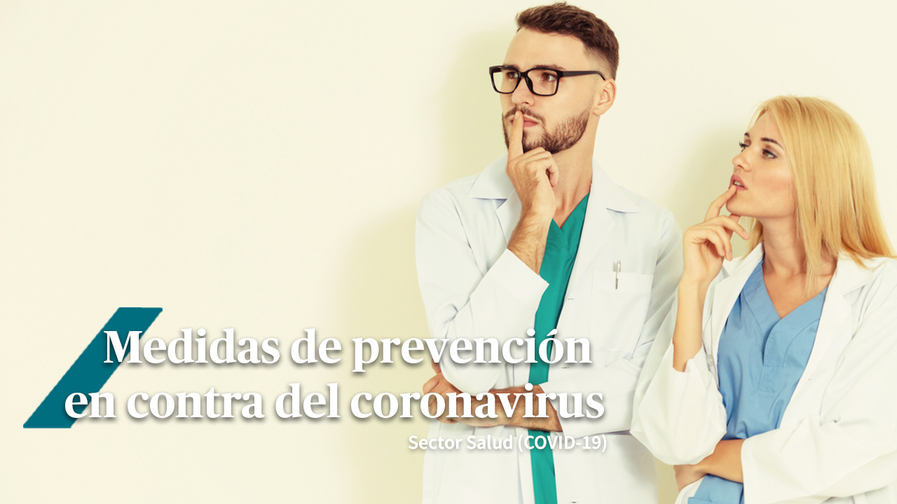 Prevención (COVID -19) Sector salud