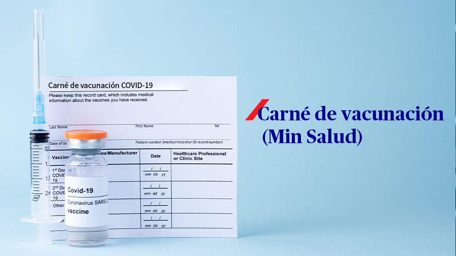 Carné de vacunación como requisito