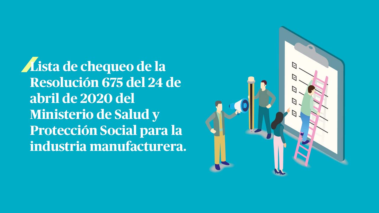 Lista de chequeo – Sector de Manufactura