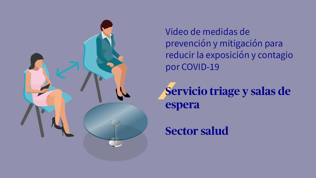 Video para servicio triage y salas de espera