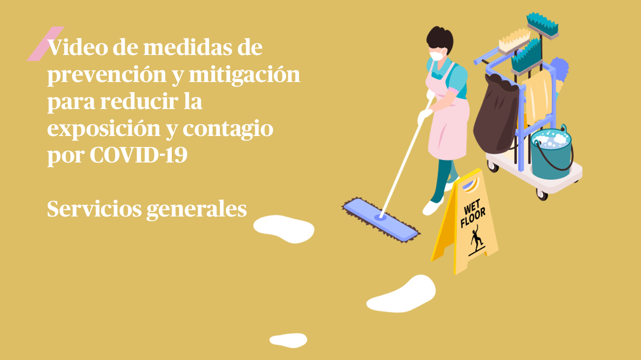 Video para servicios generales (COVID-19)