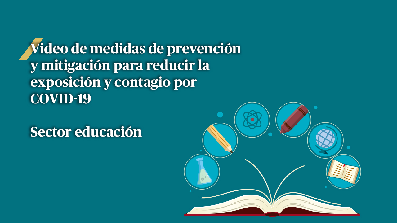 Video para sector educación (COVID-19).